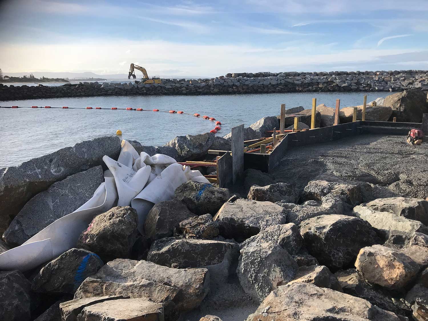 shellcove marina breakwall