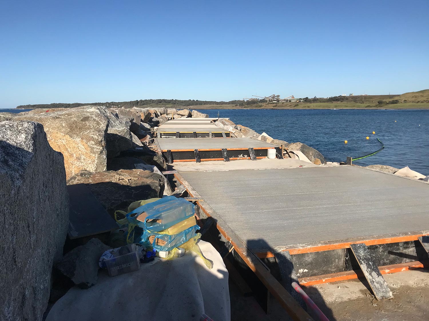 shellcove marina breakwall