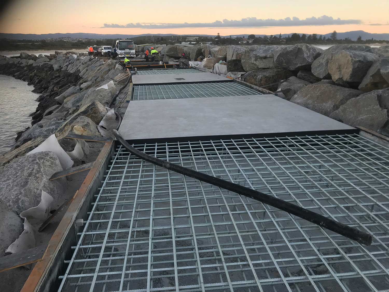 shellcove marina breakwall